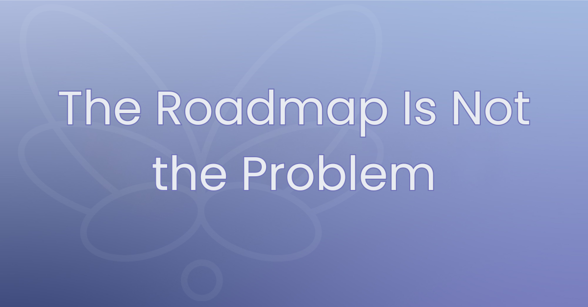 The Roadmap Is Not the Problem